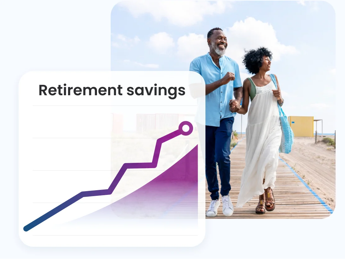 Couple enjoying retirement together